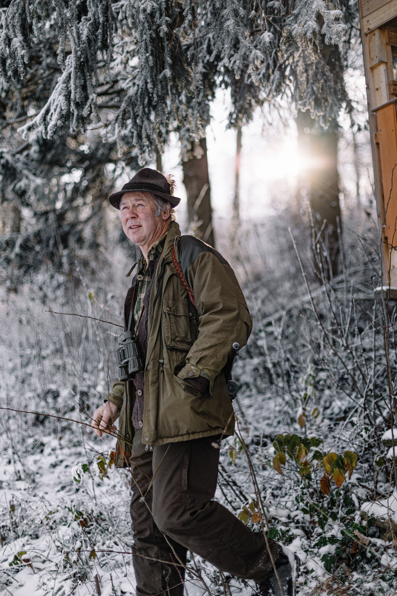 Seniorchef Karl Donhauser ist passionierter Jäger