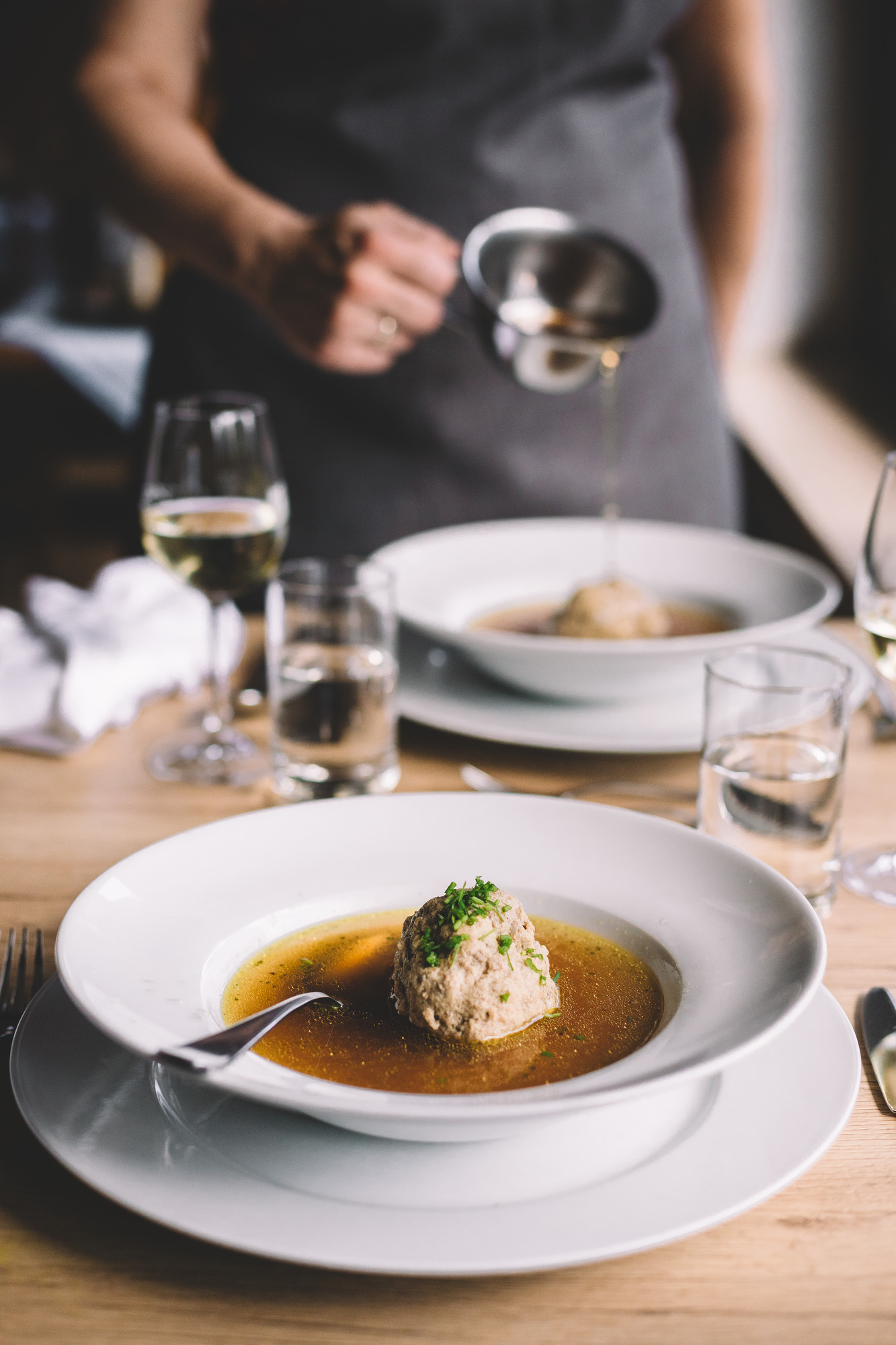 Ein Liebling auf der Speisekarte: Leberknödelsuppe