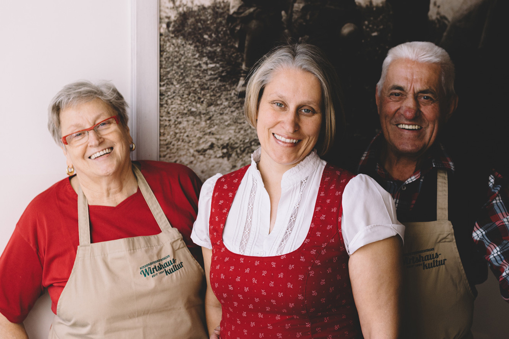 Ein Team: Marianne & Johann Kernbeis und Heidemarie Pirkopf