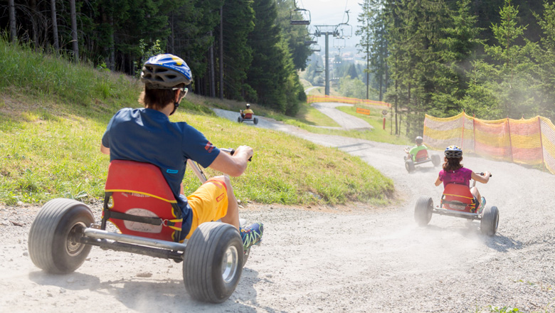 Mountaincart-Spaß in Mönichkirchen