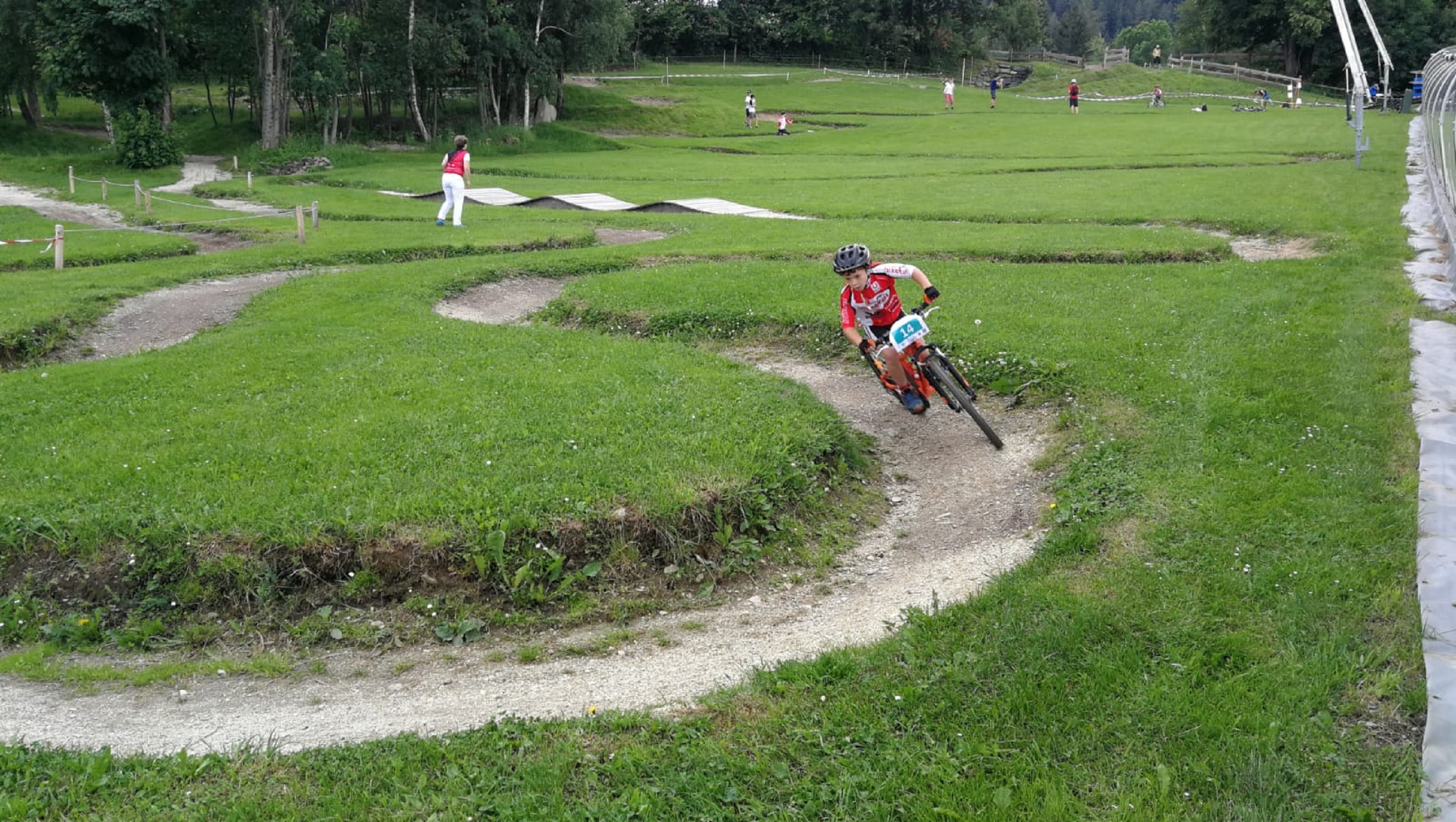 ...der nahegelegene Minibike Park der Wexl Trails