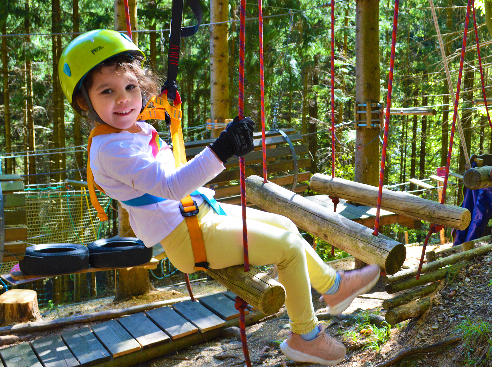 Viel Spaß am Kinderparcours