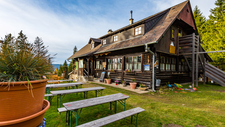 Herrgottschnitzerhütte bei St.Corona