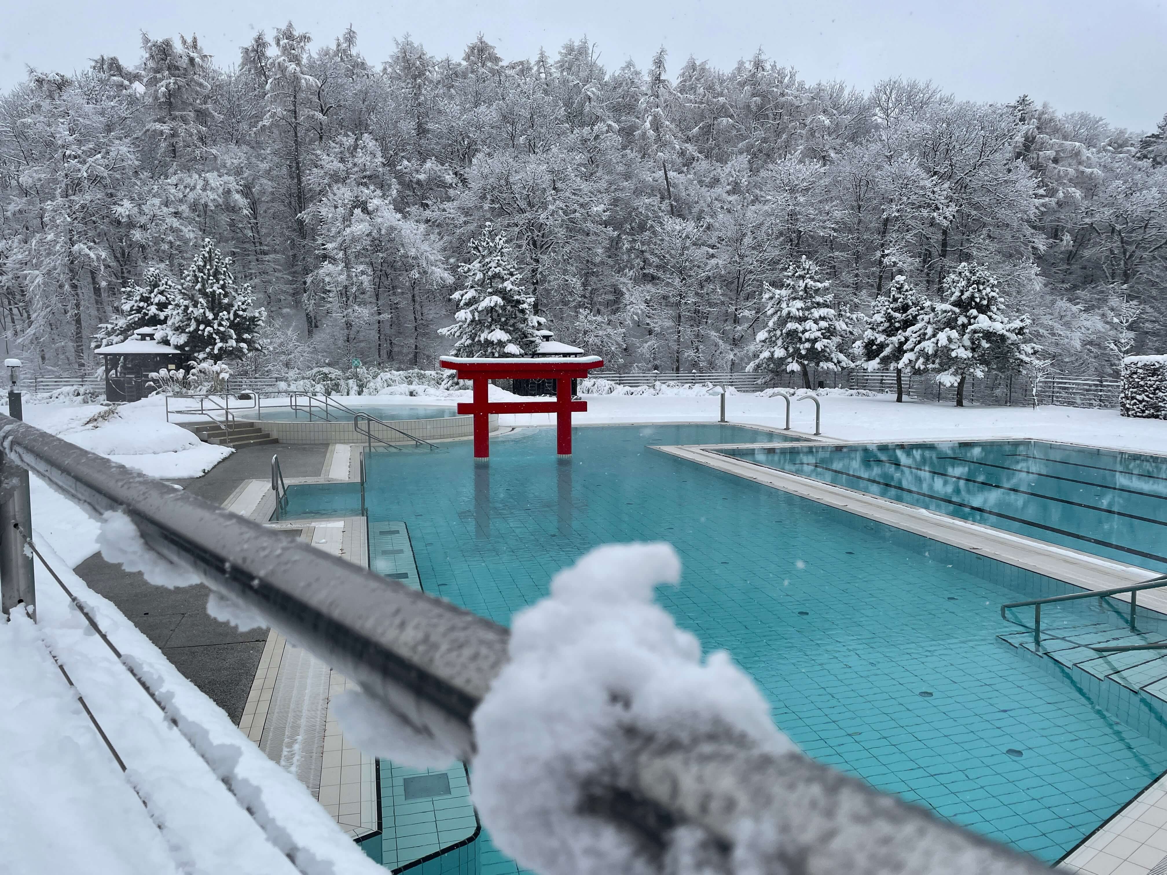 Therme Linsberg Asia im Winter