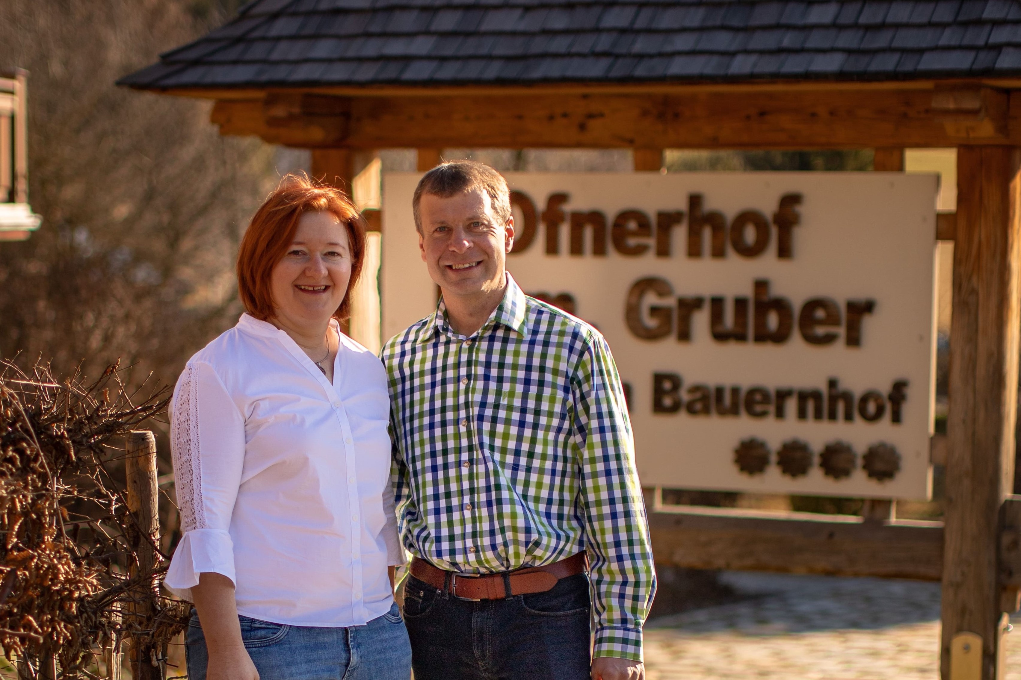 Hofübernehmer Birgit und Manfred