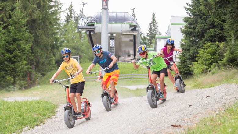 Sessellift, Roller- und Mountaincartbahn 