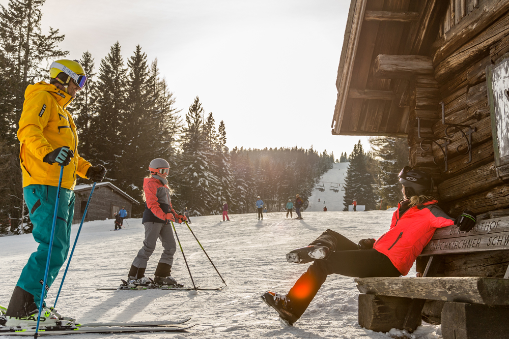 Direkt an der Piste